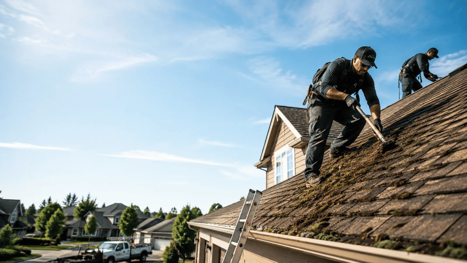 Roof Moss Removal in Pearl, MS near me